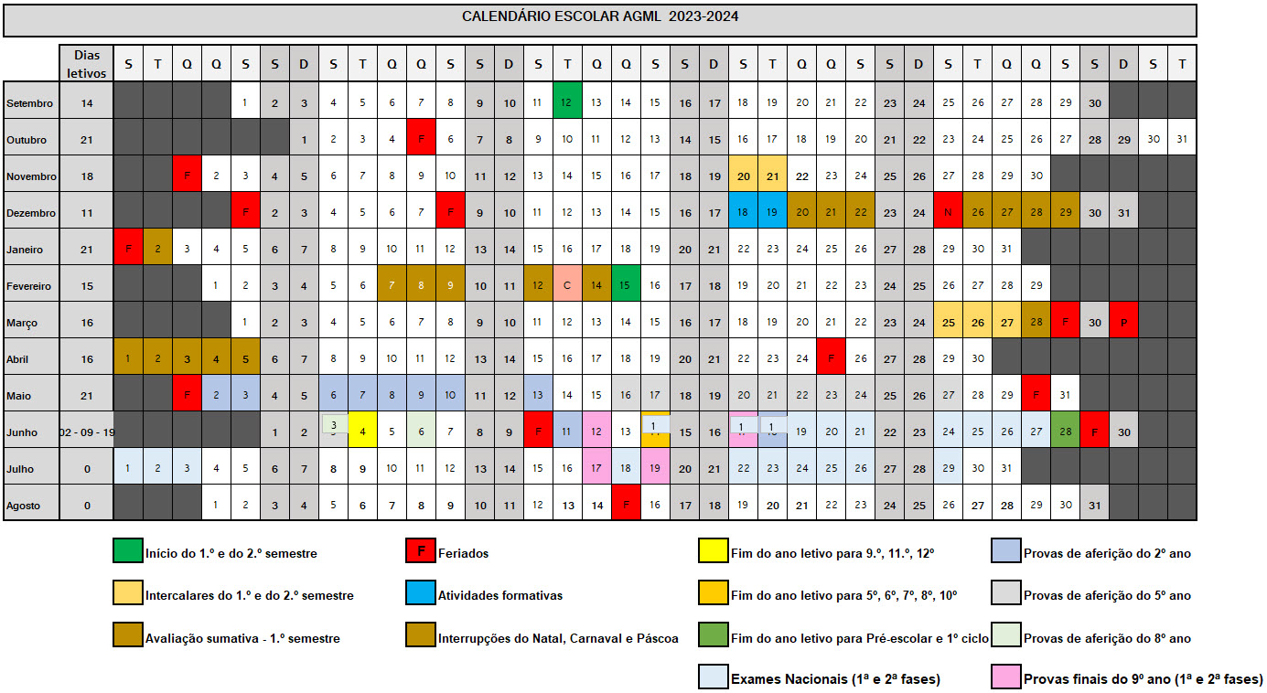 Calendário Final 2022 2023