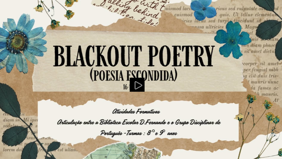 Blackout Poetry