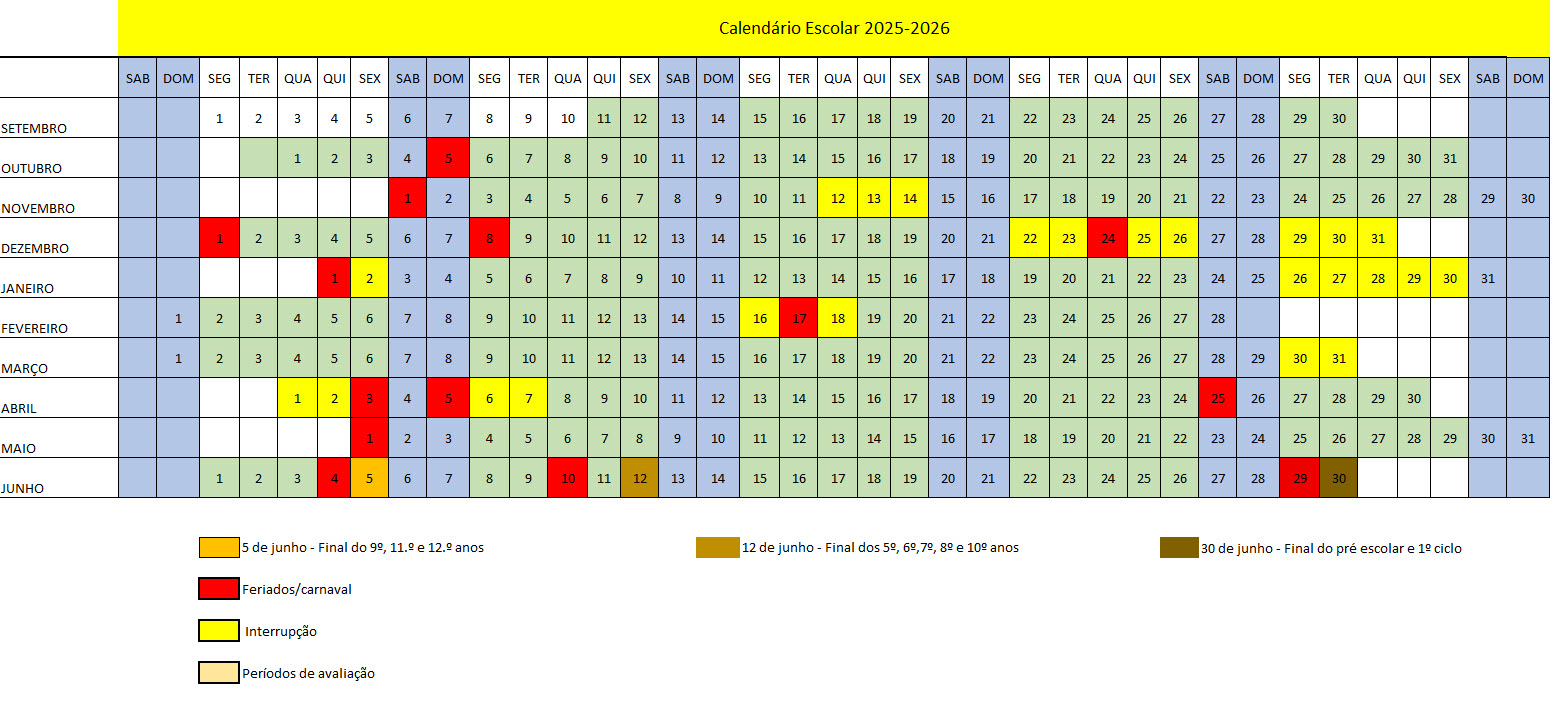 Calendário Final 2022 2023